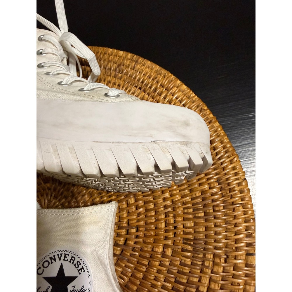 Converse All Star Lugged 2.0 High Top White Platform A00871C Womens 7.5 - Picture 6 of 8